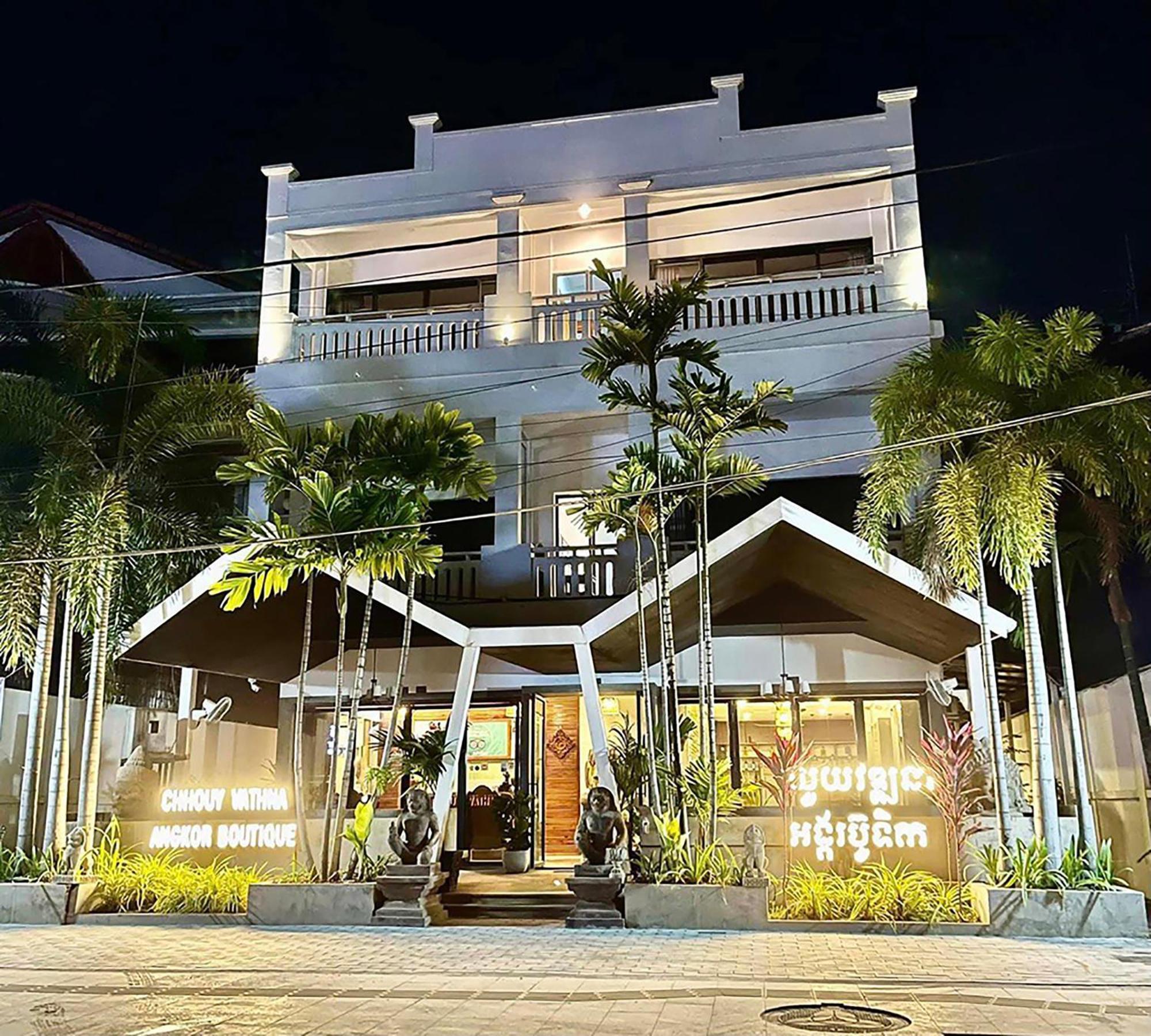 מלון סיאם ריפ Chhouy Vathna Angkor Boutique מראה חיצוני תמונה